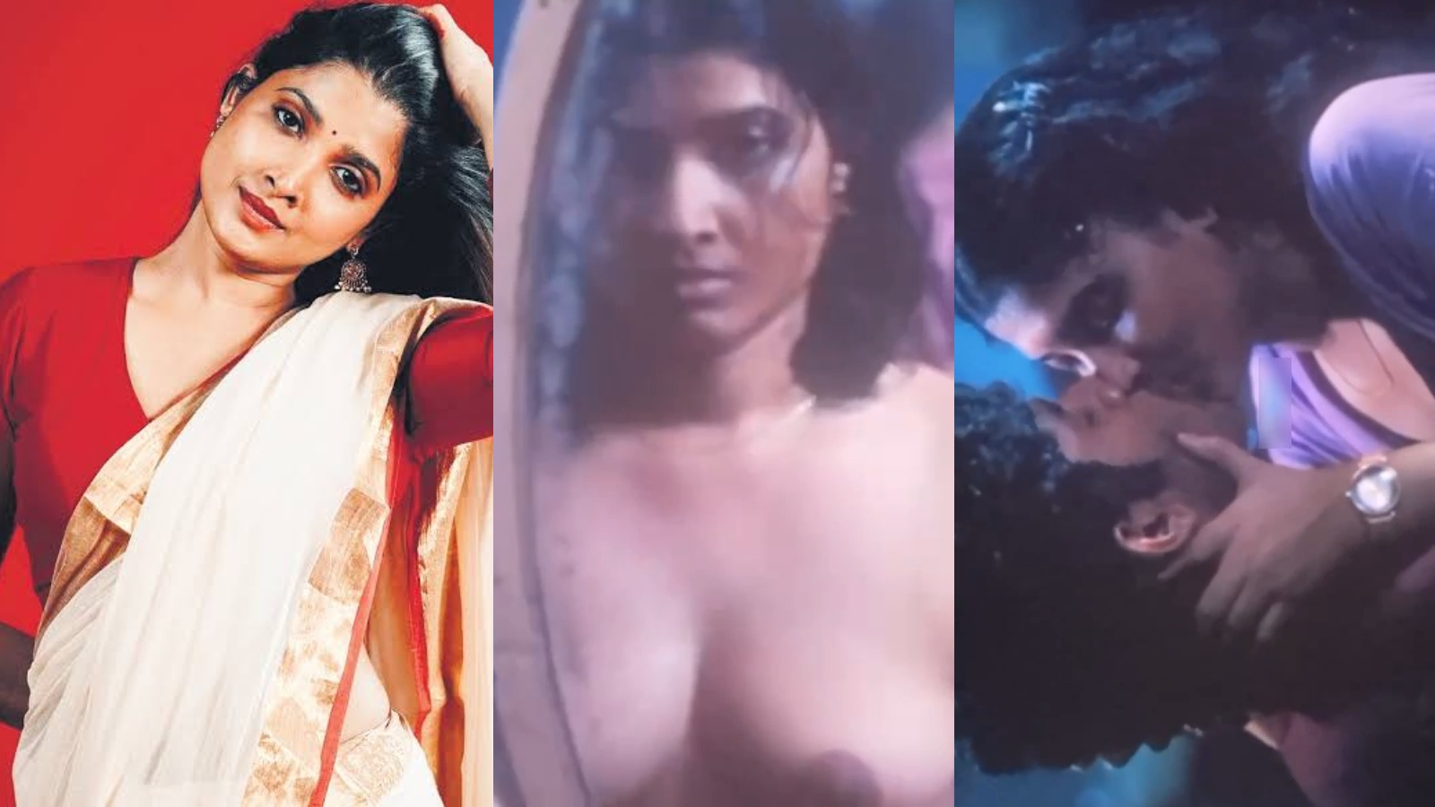 South Indian Movie Actress Divya Prabha Nude Clip Leaked