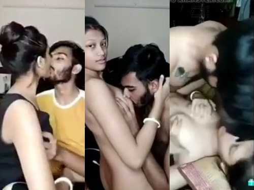 naye navali dubli dulhan ne husband ke stah sex karte huia banaya mms video