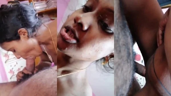 Dubli patli Biwi ne pati ka land chusa aur uski swari kiya